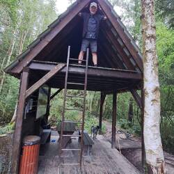 Eine tolle Übernachtungshütte!