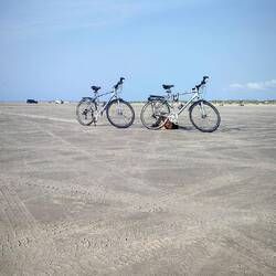 Der Strand auf der Insel Rømø ist von beeindruckender Größe...