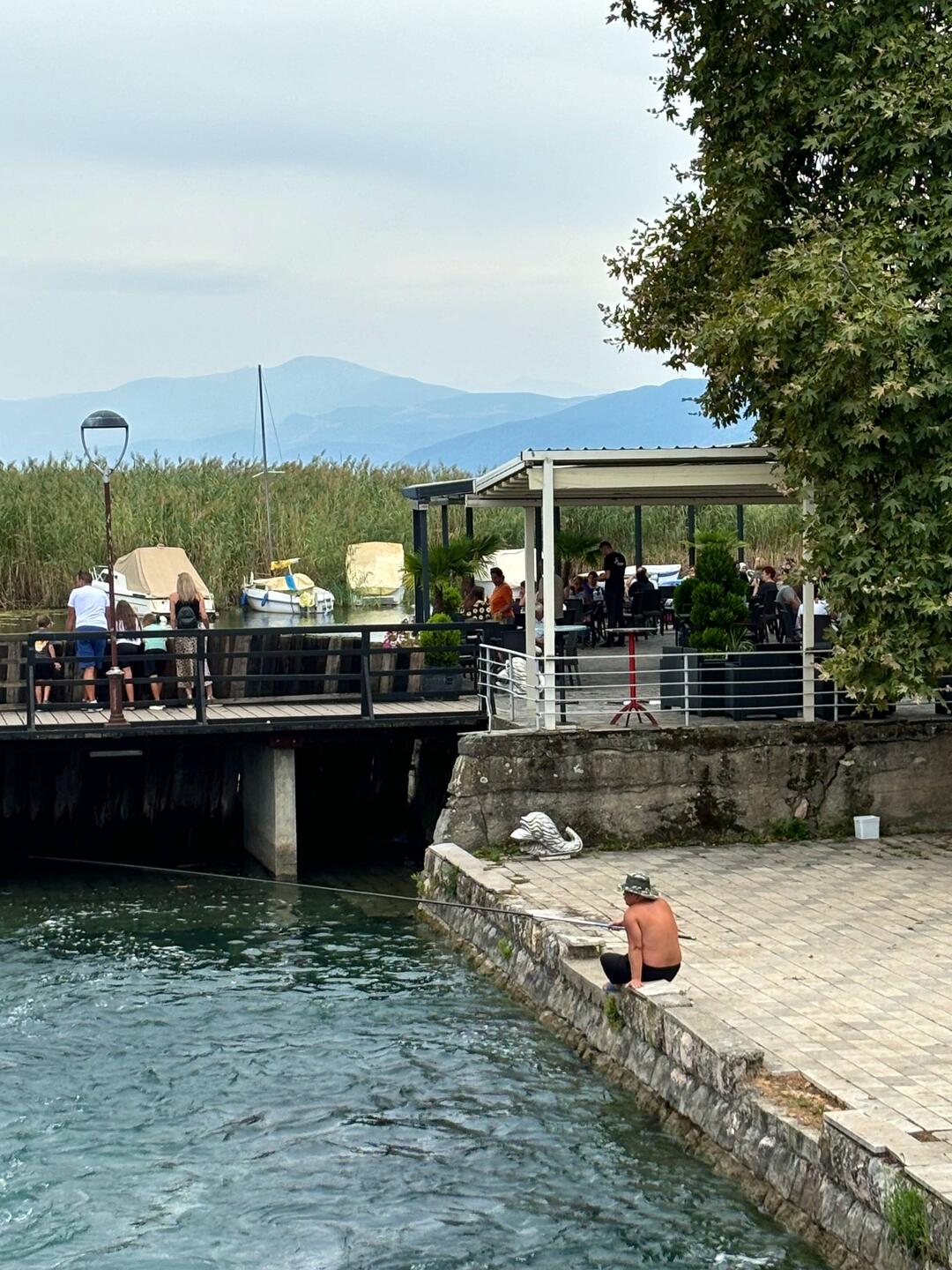 Lake Ohrid area for lunch