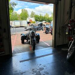 Coming in for Harley Service - 20,000 miles!