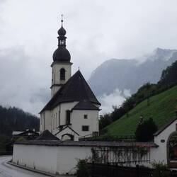 Ramsau's famous church