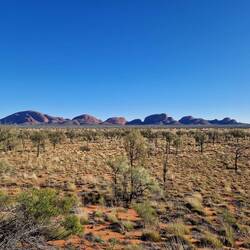 Blick auf die Kata Tjuta