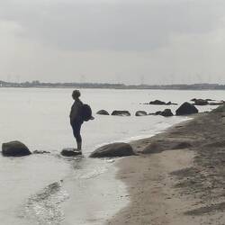 ...unterwegs am Strand...👣 - sogenannte Strandläufer.. nicht zu verwechseln mit den Vögeln