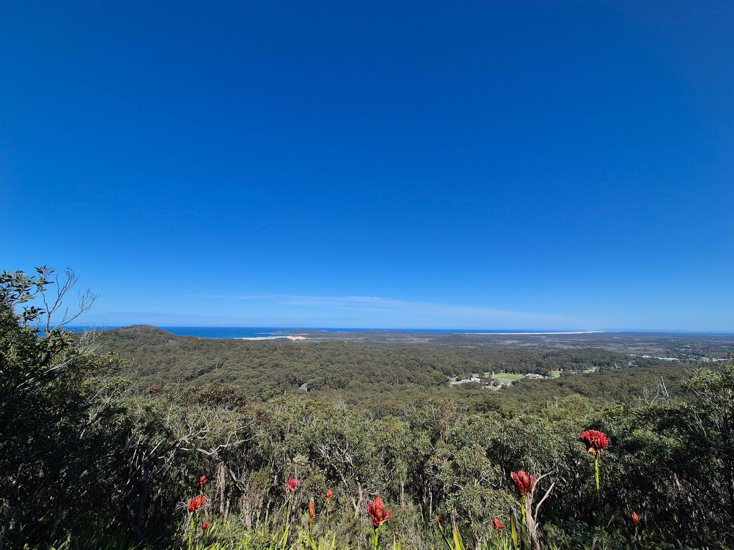 Blick vom Gan Gan Lookout