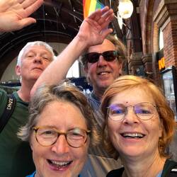 Abschied von Christine und Andreas in Kopenhagen