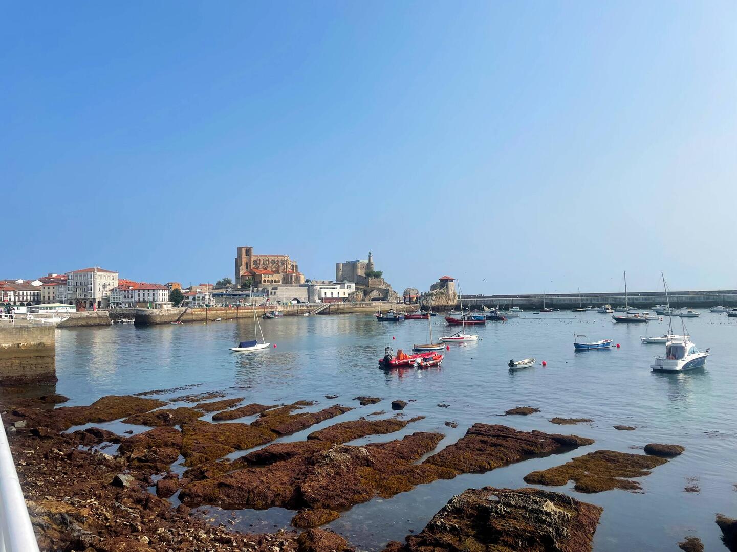 Arrivée à Castro Urdiales