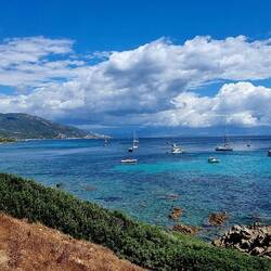 Blick auf Ajaccio