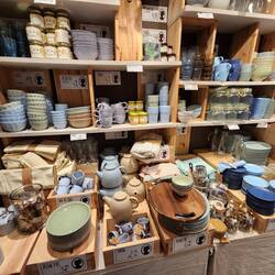 Perfect blue to match the kitchen