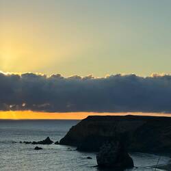 Day turns to night on the Pacific!