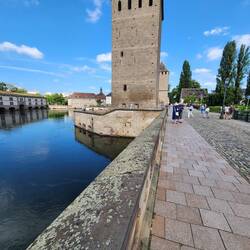Defensive tower of the covered bridges (13 CE)