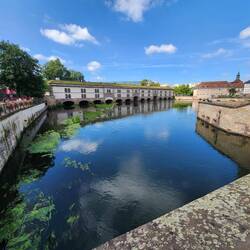 The Vauban Dam... over there...