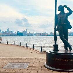 A tribute to Frank Sinatra-he was born here in Hoboken, NJ