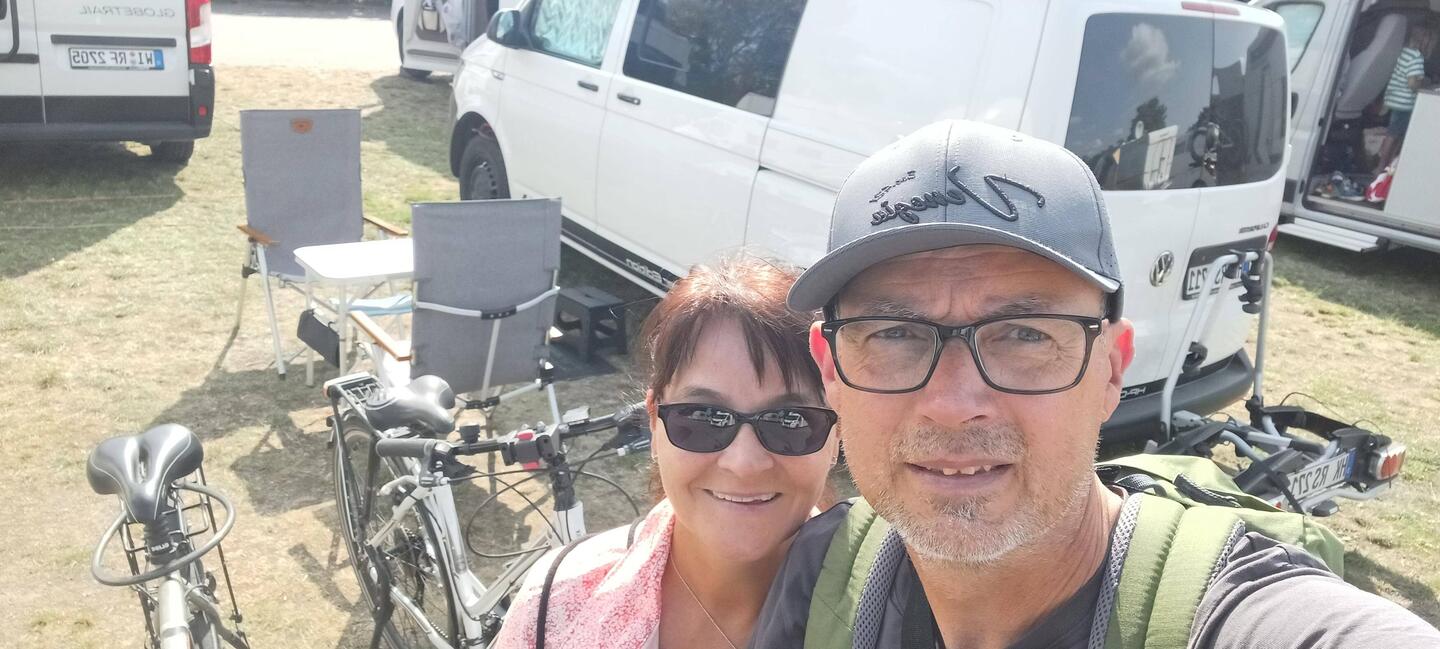 Los gehts vom Campingplatz
