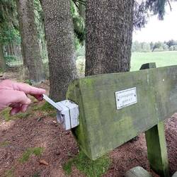 Der Fichtelgebirgs-verein denkt an alles!👍