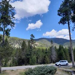 Yellowstone N.P. (mit dem Kia-Mietwagen)