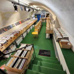 In the cave full of vinyl