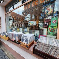 Another vinyl store just around the comer from The People hostel