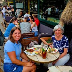 Abendessen im Deli am Naschmarkt