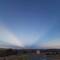Irre Streifen am Himmel