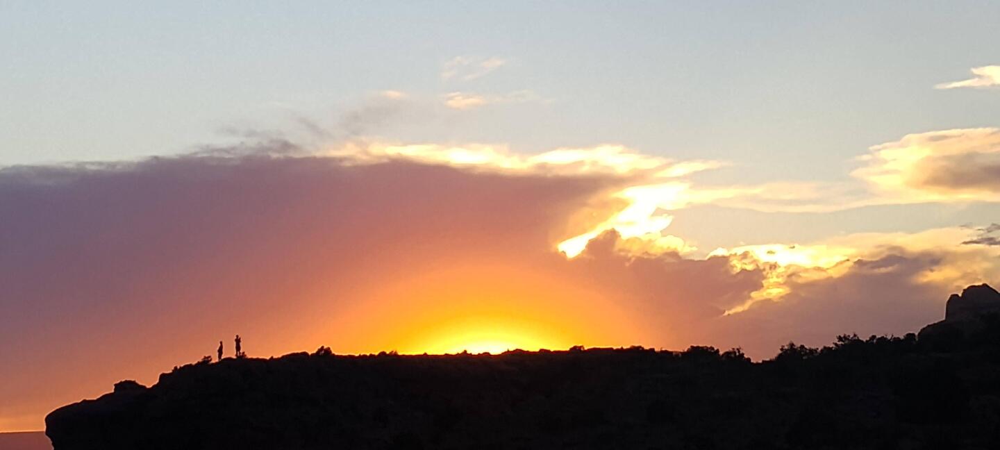 Sunset gestern