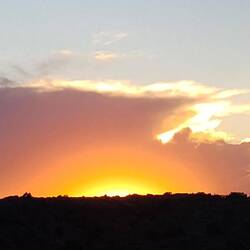 Sunset gestern