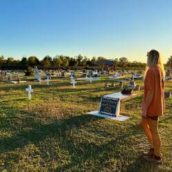 Die Gräber sind oft noch von 1800...