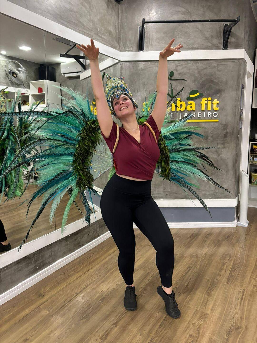 Ein echtes Samba-Outfit!