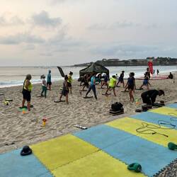 Bei kühleren Temperaturen (morgens/abends) steigt schlagartig das Sportangebot an