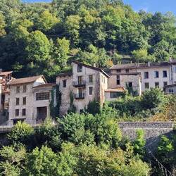 Ausblick von unserem kleinen Balkon.