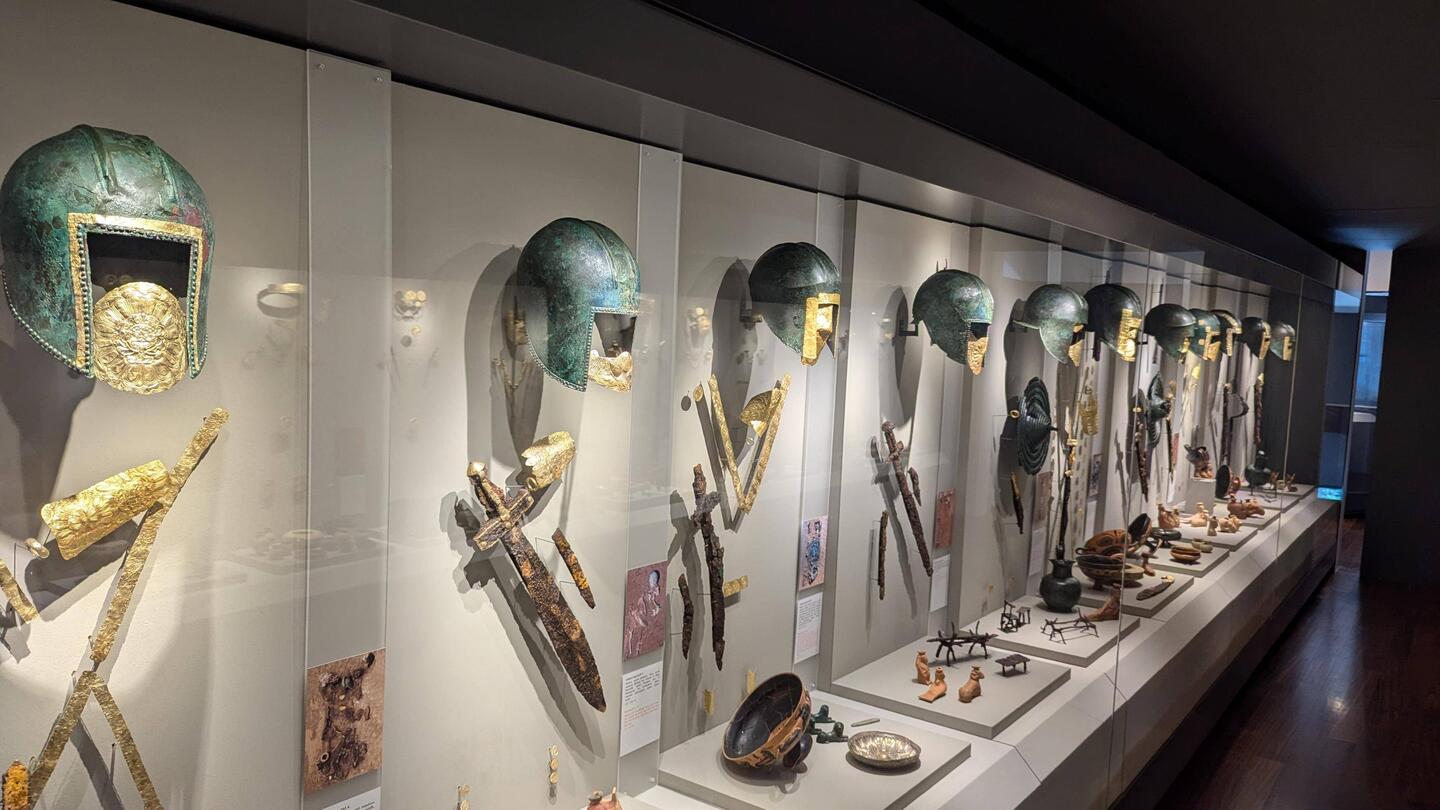 A collection of armor