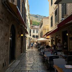 Restaurants and cafes everywhere