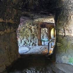 Verteidigungsanlage im Bockfelsen