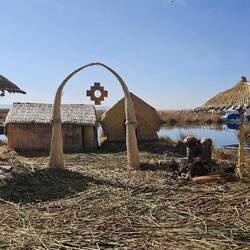 ..den schwimmenden Inseln der Uros