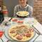 Ein Teil unserer "Eat pizza around the world"-Challenge