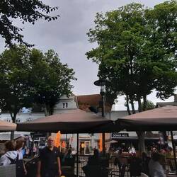 ...dann gings wieder schnell... ⛈️