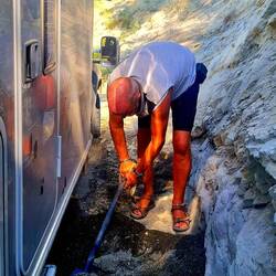 Immer gut, wenn Schaufel dabei😄