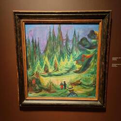 Der Märchenwald. Krasses grün