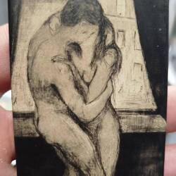 Der Kuss. Schönes Bild.