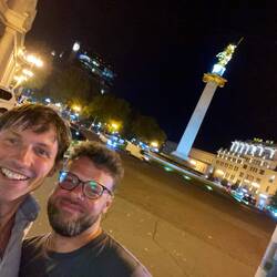 Abendlicher Spaziergang durch Tiflis