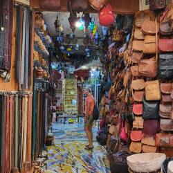 Ledergeschäfte an jeder Ecke