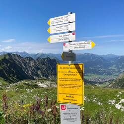 Ein Abstieg über die gleiche Route wird nicht empfohlen! 😳