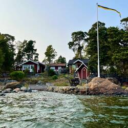 ..komme ich zunächst an einer Halbinsel..