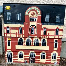 In der Stadt verteilt, finden sich überall..