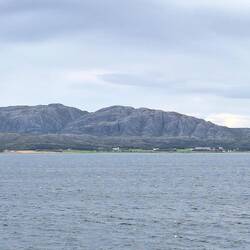 Lack of vegetation as we near the Arctic Circle