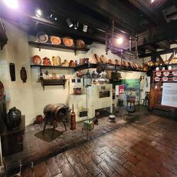 A kitchen in a well-to-do home of Haut-Rhin