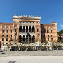 Rathaus von Sarajevo