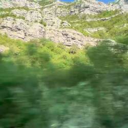 Scenic drive to Sarajevo