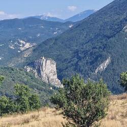 Abfahrt nach Castellane.
