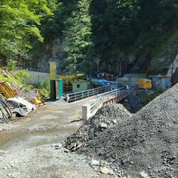 Baustelle am Abanopass?