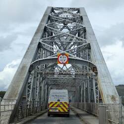 Die größte "einbreið brú", die wir je überfahren haben